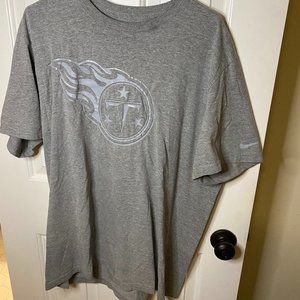 NFL Equipment Nike Tennessee Titans Logo Tee Shirt